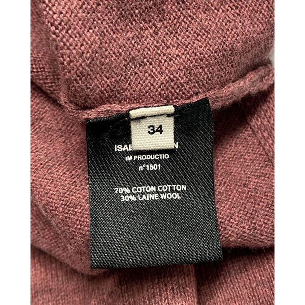 Isabel Marant Étoile Side Slit Jumper in Pink Cotton - Picture 5 of 5